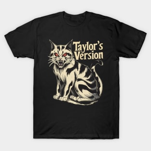 death metal taylors cat version T-Shirt